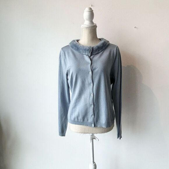 L Silx by August Silx Powder Blue Long Sleeve - Picture 3 of 8